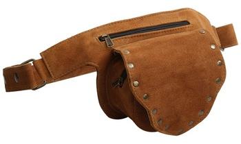 Aryan Exports Leather Rivet Waist Belt, Length : 105-125cm