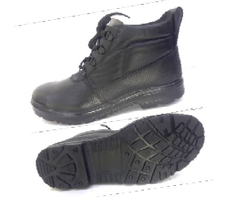 Bata Moulded Jodhpuri Safety Shoes, Color : Black