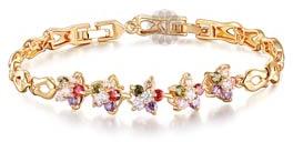 Five stone Charmer Bracelet