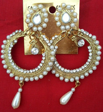 Desi space long ethnic earing