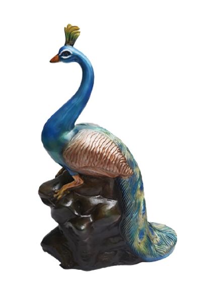 Elegant Peacock Showpiece