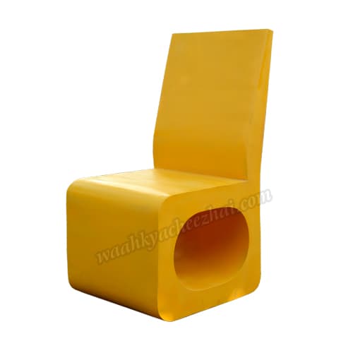 Shinny Yellow Chair