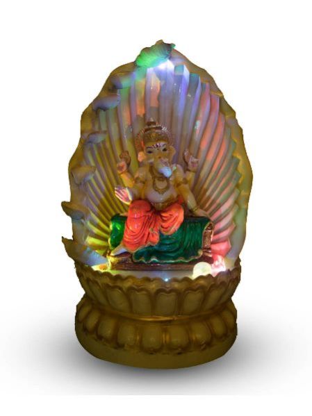 Single Cascade Diya Lord Ganesha Fountain