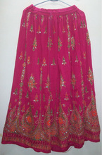Rayon Belly Dance Indian SKIRT