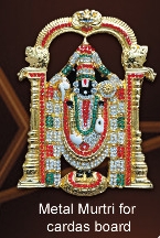 Polished Metal Tirupati Balaji Idol, Style : Antique