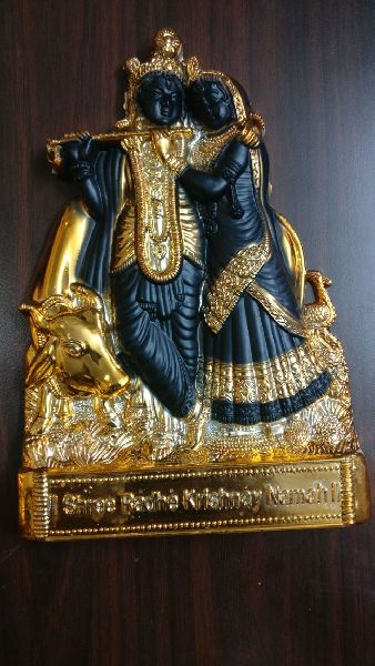Polished Plastic Radha Krishna Idol, for Religious Purpose, Style : Antique