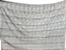 Black and White Striped Bathroom Rug, Feature : Anti-Slip, Handmade