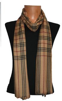 Royal Shawls Check Cashmere Stole