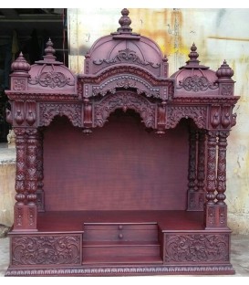 Temple from Teak Wood