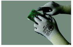 Nylon Anti Static Gloves, for Chemical Industry, Laboratory, Feature : Smooth Texture, Water Resistant