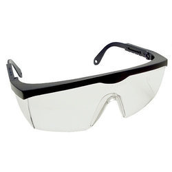 Transparent Black Polycarbonate Plastic Eye Safety Goggles, Style : Antique