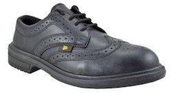 Leather JCB Executive Safety Shoes, For Industrial, Feature : Anti Skid, Anti-Static, Water Resistant