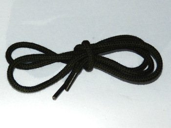 Fire resistent shoelace, Color : Black