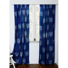  cotton printed window curtain, Technics : Handmade