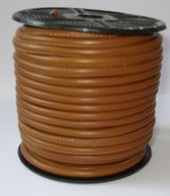 Leather Cords Machine Stitched Napa Leather