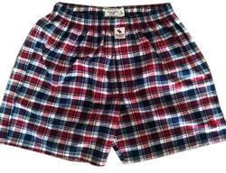 Cotton Checkered Boxer Shorts, Gender : Men