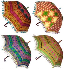 Cotton Fabric Umbrella