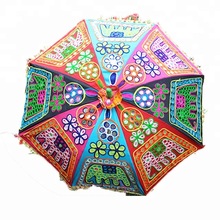 Rajasthani Sun Cotton Banjara Degine Work Fashion Umbrella