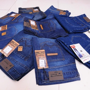 NEW BRANDED BLUE JEANS PANT, Technics : WASHED