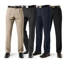 Regular Latest Formal Cotton Trousers Patterns Design, Technics : Plain Dyed