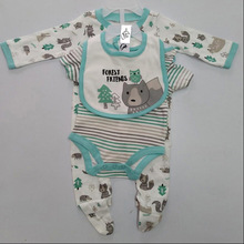 BABY ROMPER 3 PIECE SET, Gender : Unisex