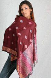 Jacquard Woven Shawl