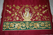 Catholic Embroidery Table Cover, Feature : Handmade