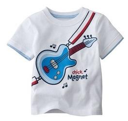 O-Neck Cotton T Shirt Kid, Size : Custom Size
