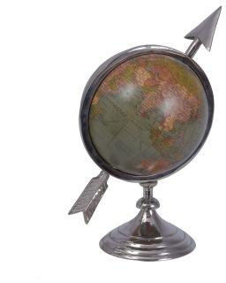 Decorative Metal Globe, for Home Decoration