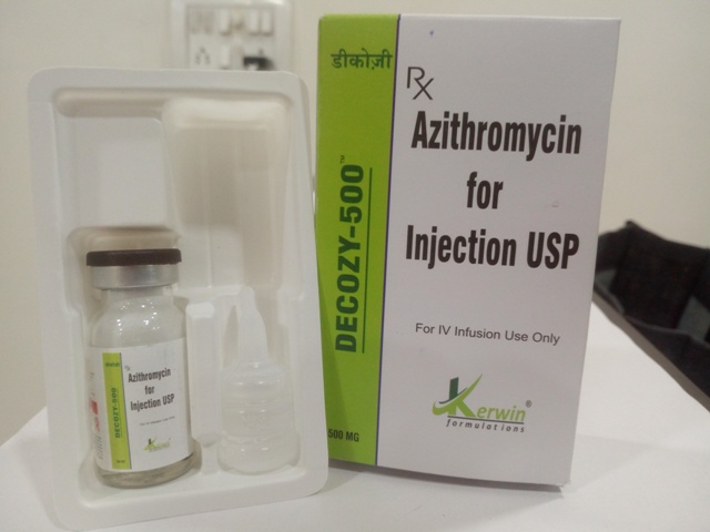 Azitromycin 500 (lyophilized Powder Form)