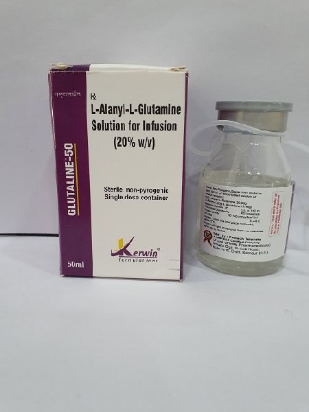 Glutaline L-ALANYL-L GLUTAMINE Injection, Purity : 99 %