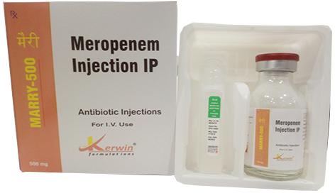 MEROPENEM 500 MG Injection