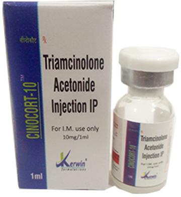Triamcinolone Acetonode Injection10MG