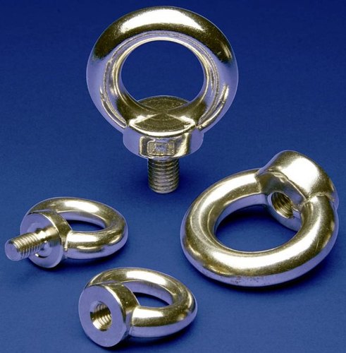 Metal Stainless Steel Eye Nut, Color : Metallic