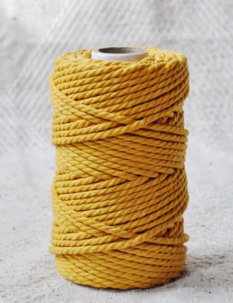Twisted Cotton Rope, Pattern : Plain