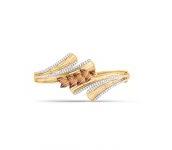 Alina Floral Diamond Gold Bracelet