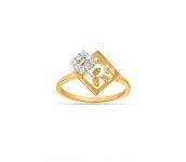 Tushir Majestic Diamond Gold Ring