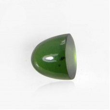 Green Escora 6x5.5mm Bullet Cabochon Gemstone