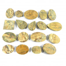 Picture Jasper Mix Cabochon, Size : Freeform