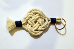 NAUTICAL ROPE KEYCHAIN