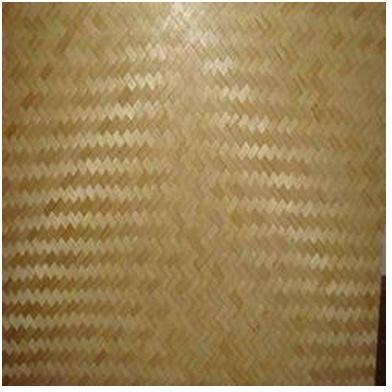 Rectangular Bamboo Roll Mat, for Floor, Pattern : Plain