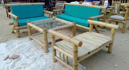 Modern Bamboo Sofa Set
