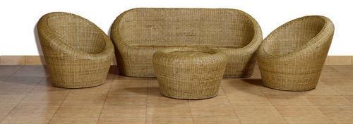 Six Seater Bamboo Sofa Set