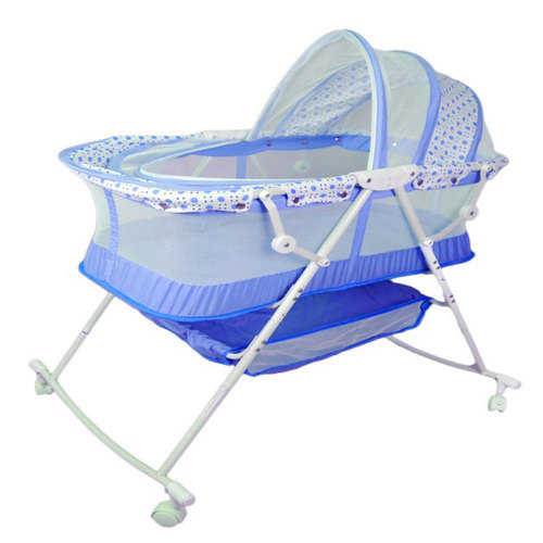 Blue Mosquito Mesh Baby Swing, Length : Rectangular, Round