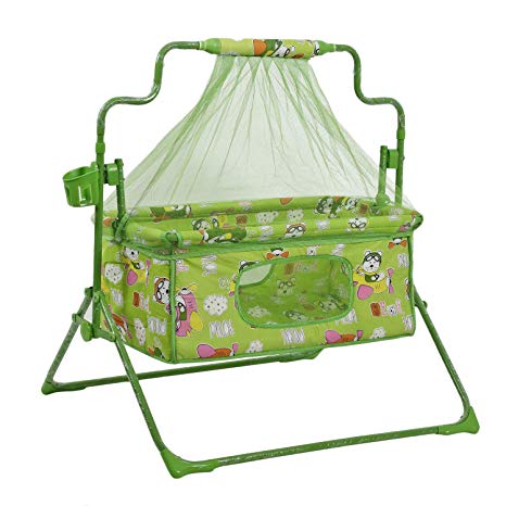 Green Mosquito Mesh Baby Swing, Length : Rectangular