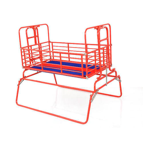 Stainless Steel Red Foldable Cradle