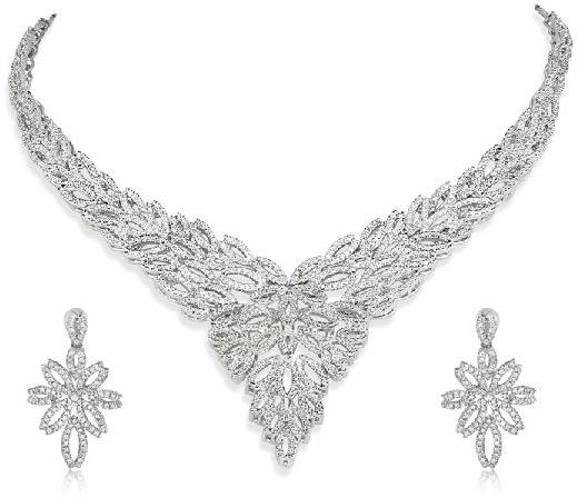 GLEAMING PLUMAGE NECKLACE SET