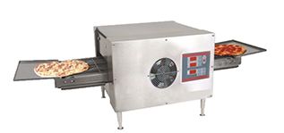 Stainless Steel Automatic Conveyor Pizza Oven, Color : Silver