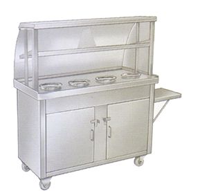 Stainless Steel Electric 10-50kg Pantry Display Counter, Voltage : 220V