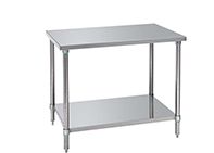 Stainless Steel Polished Kitchen Working Table, Pattern : Plain, Shape : Rectangular
